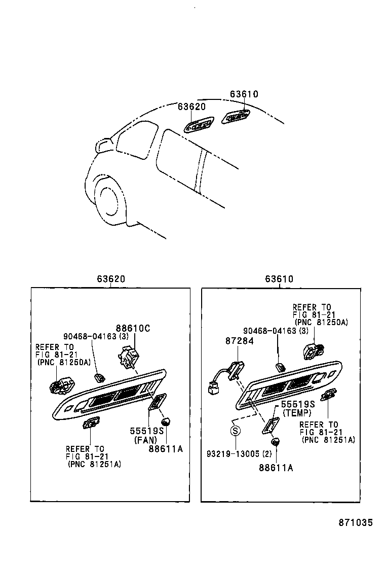 55902-26050 CONTROL SUB-ASSY, HEATER product image