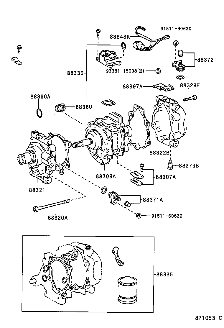 88410-02060 CLUTCH ASSY, MAGNET product image