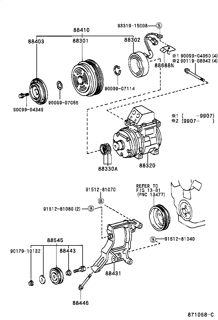 88320-26660 COMPRESSOR ASSY, COOLER product image