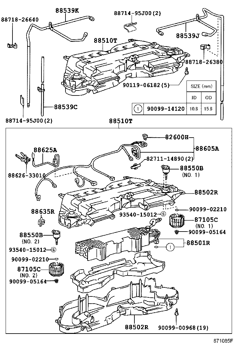87138-26040 RESISTOR, BLOWER product image