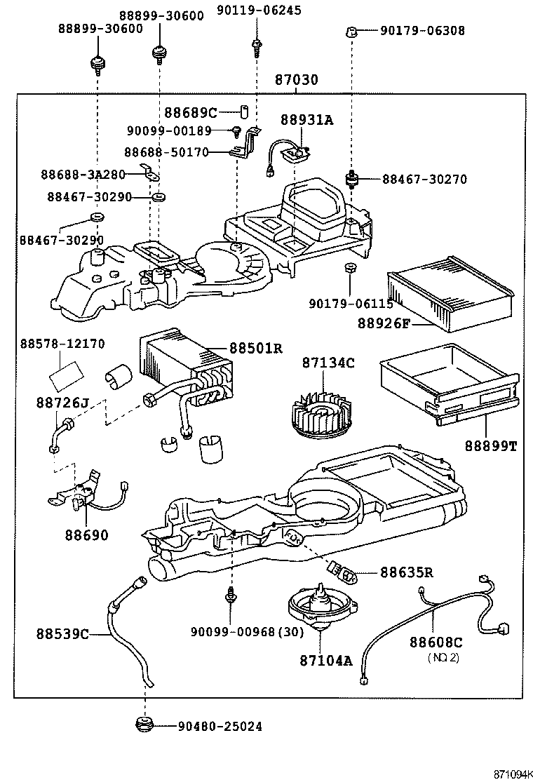 88515-40090 VALVE, COOLER EXPANSION product image