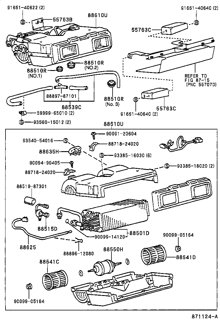 88550-65010 MOTOR ASSY, BLOWER product image
