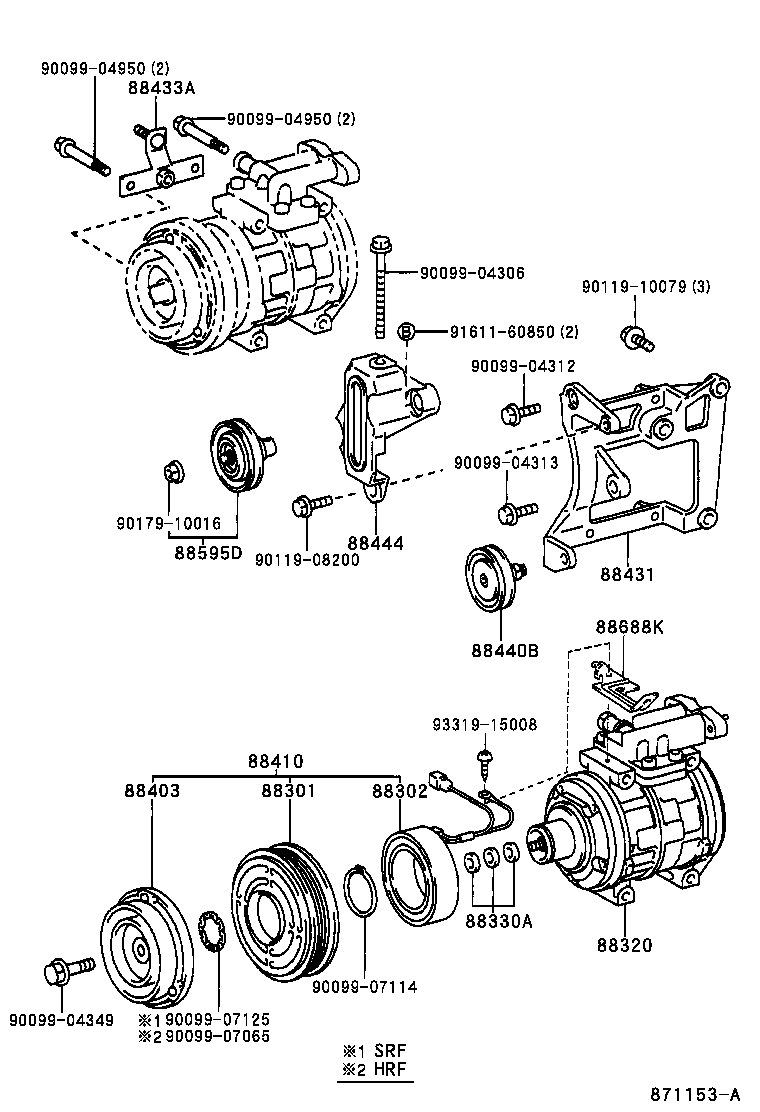 88320-65020 COMPRESSOR ASSY, COOLER product image