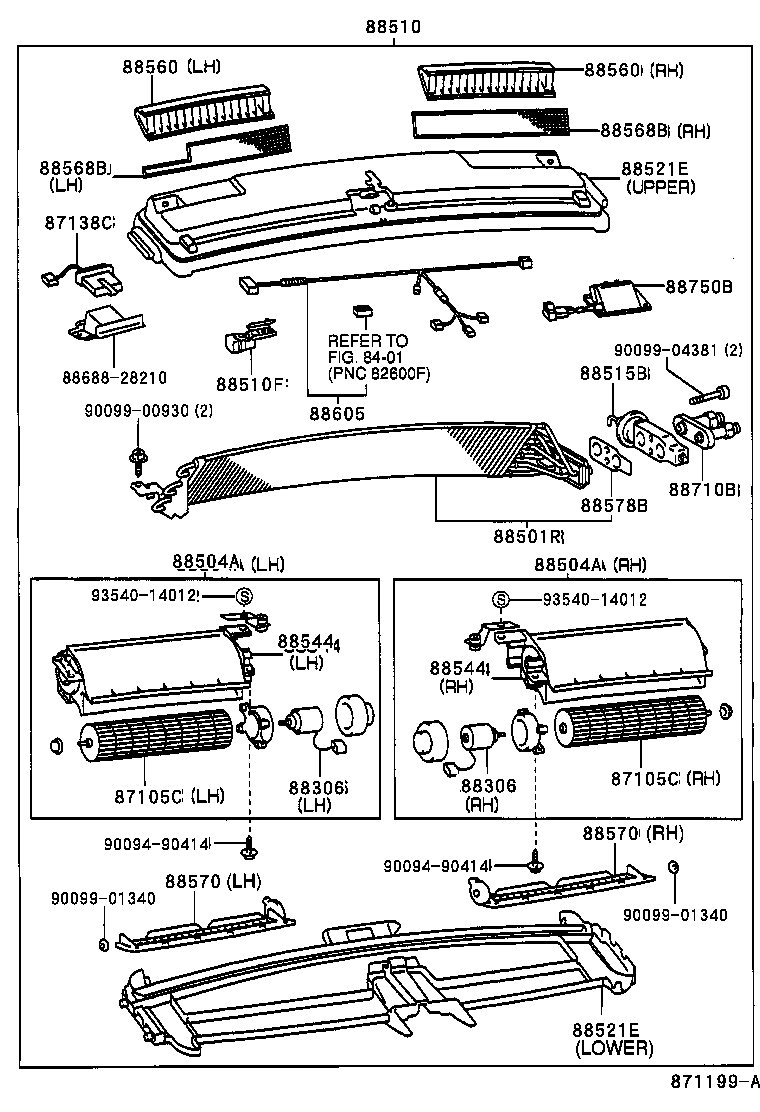 88515-28050 VALVE, REAR COOLING UNIT EXPANSION product image