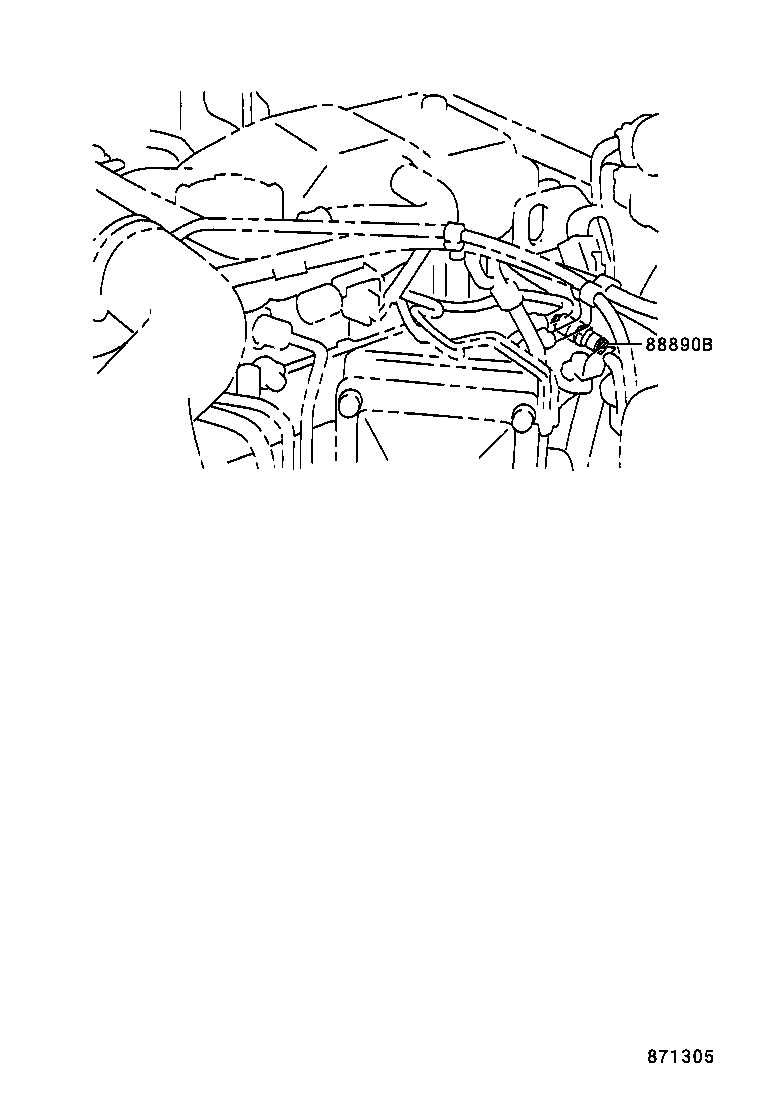 55844-65020 DUCT, HEATER TO REGISTER, NO.2 product image