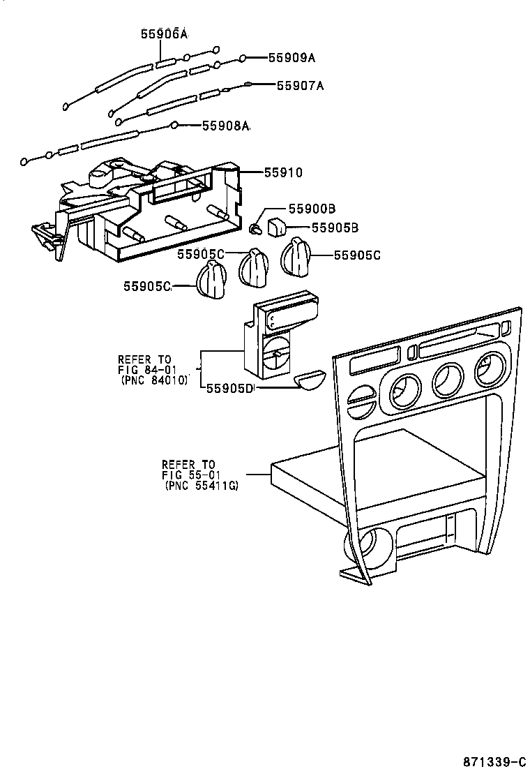 90467-05020-A4 CLIP, HEATER TO REGISTER DUCT product image