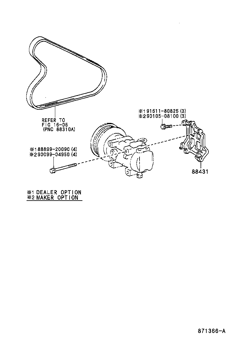 88410-02060 CLUTCH ASSY, MAGNET product image