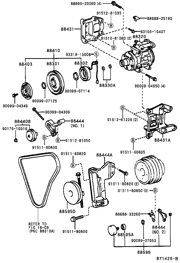 88320-26570 COMPRESSOR ASSY, NO. 2 product image