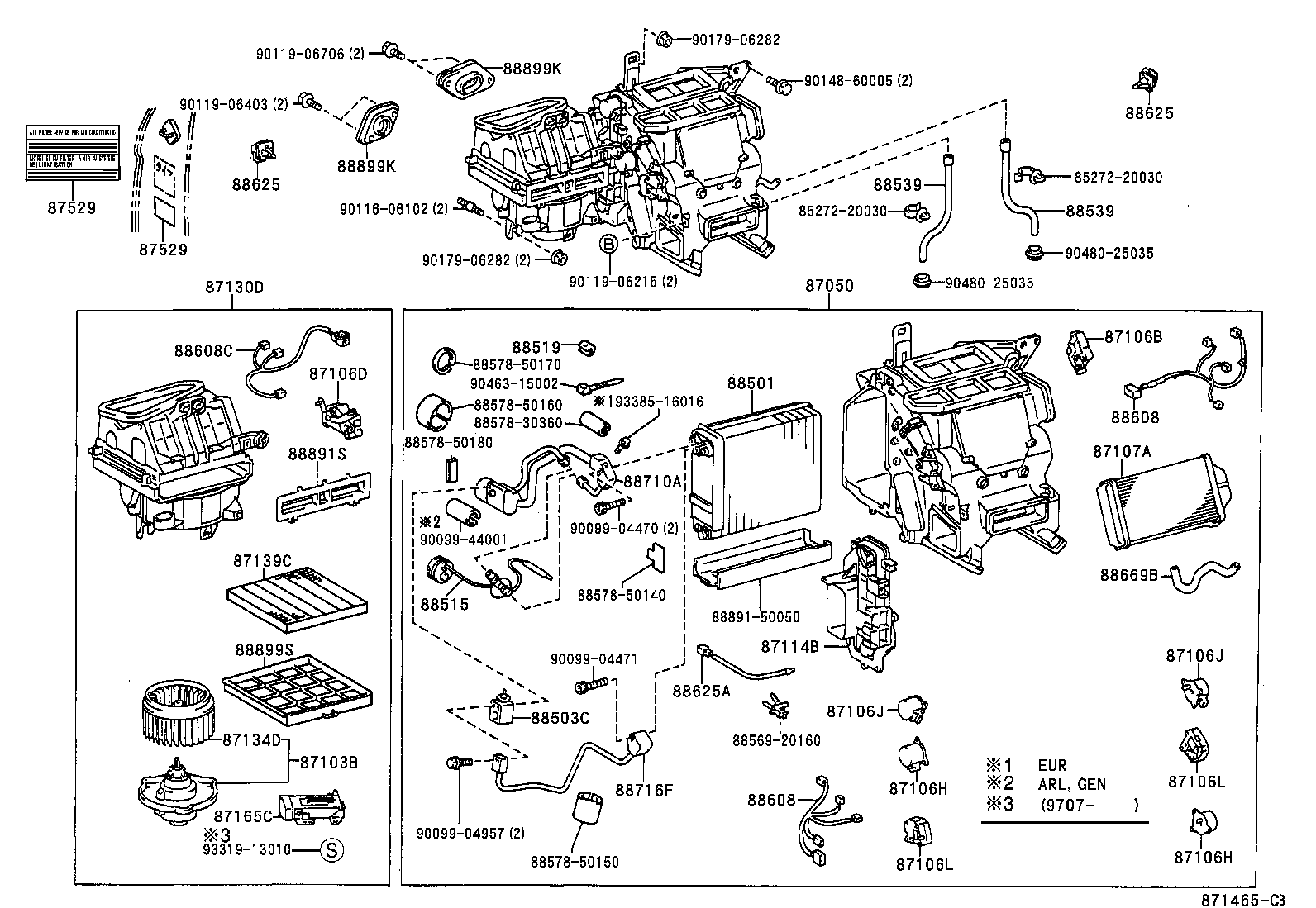 88515-50120 VALVE, COOLER EXPANSION product image