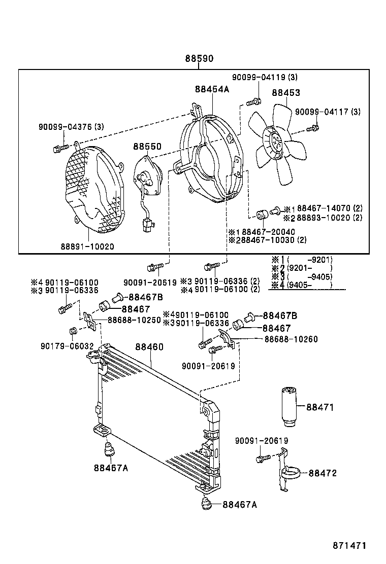 88704-10100 HOSE SUB-ASSY, SUCTION product image