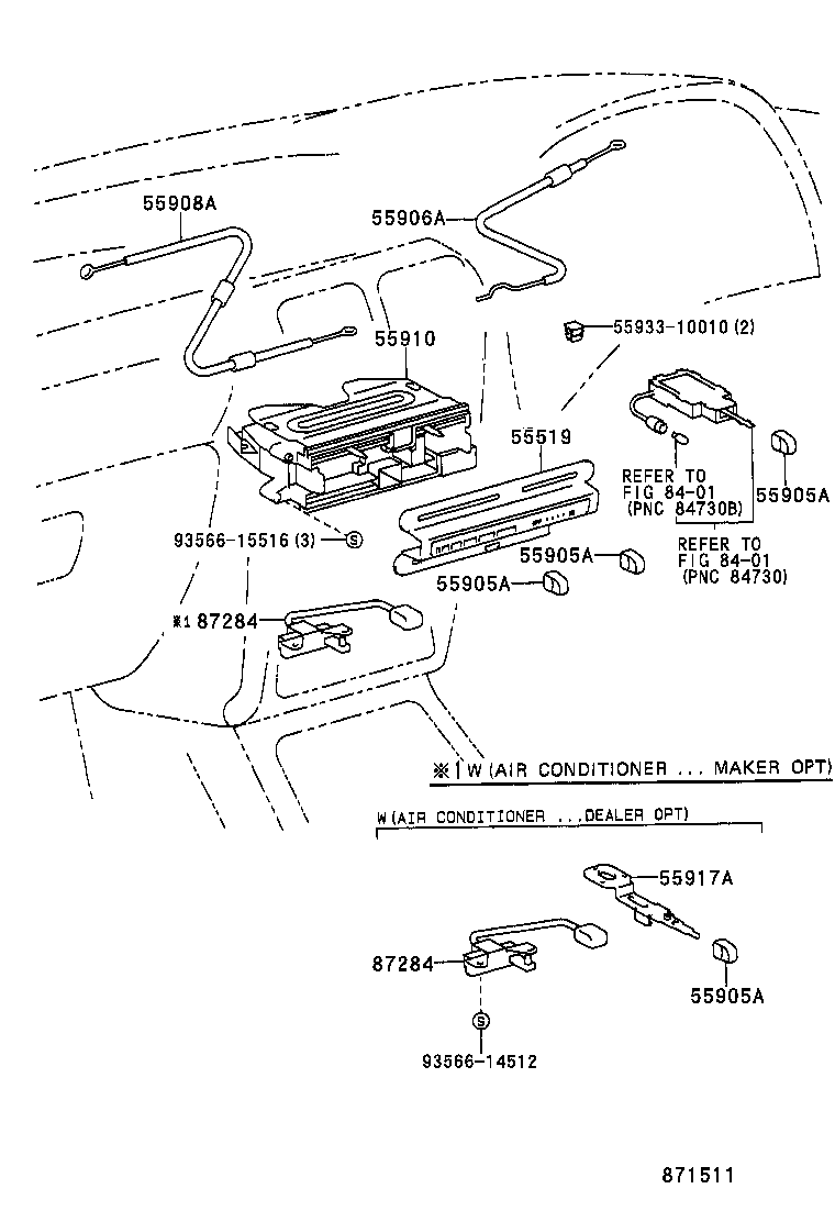 55519-10150 PLATE, HEATER CONTROL NAME product image