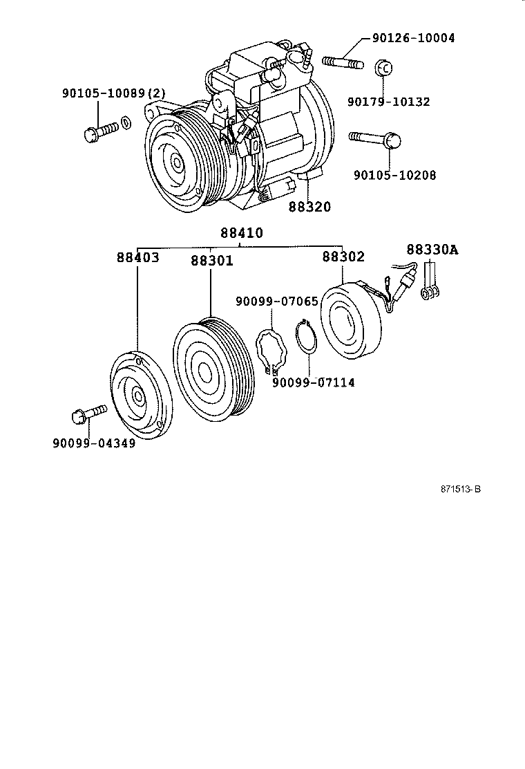 88335-30360 GASKET KIT, OVERHAUL product image