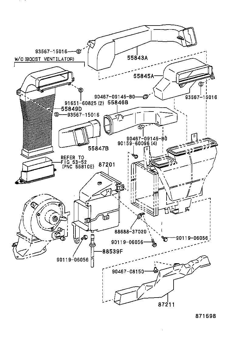 55917-37010 KNOB, HEATER CONTROL product image
