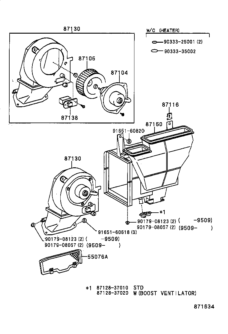 55076-37040 NET SUB-ASSY, AIR DUCT product image