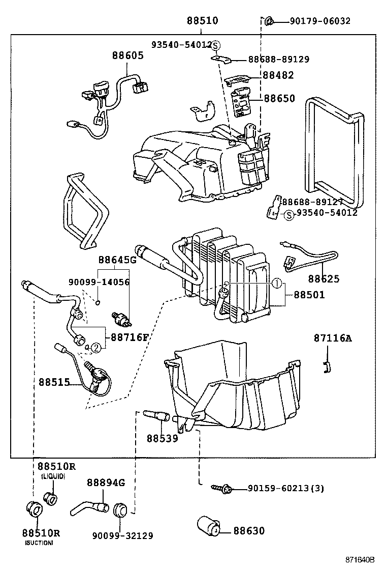 88605-89181 HARNESS SUB-ASSY, COOLER WIRING, NO.1 product image