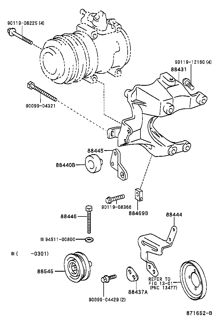 88320-22700 COMPRESSOR ASSY, COOLER product image