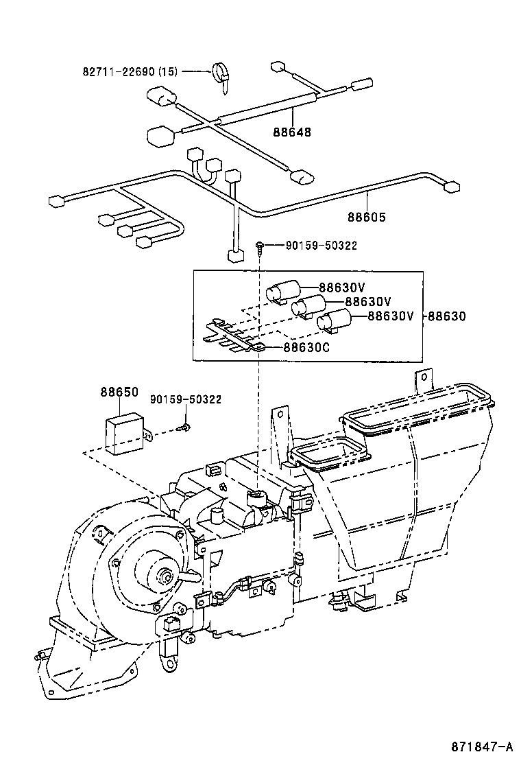 88710-37200 TUBE ASSY, AIR CONDITIONER product image