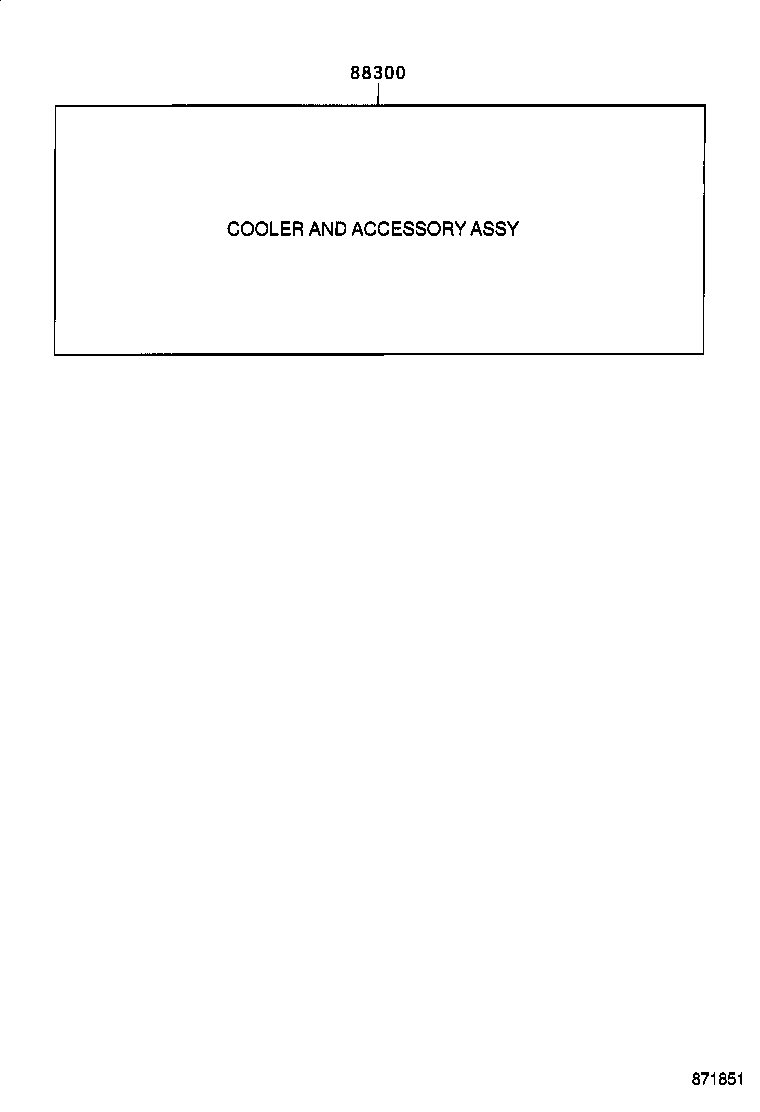 80830-35061 COOLER & ACCESSORY ASSY product image