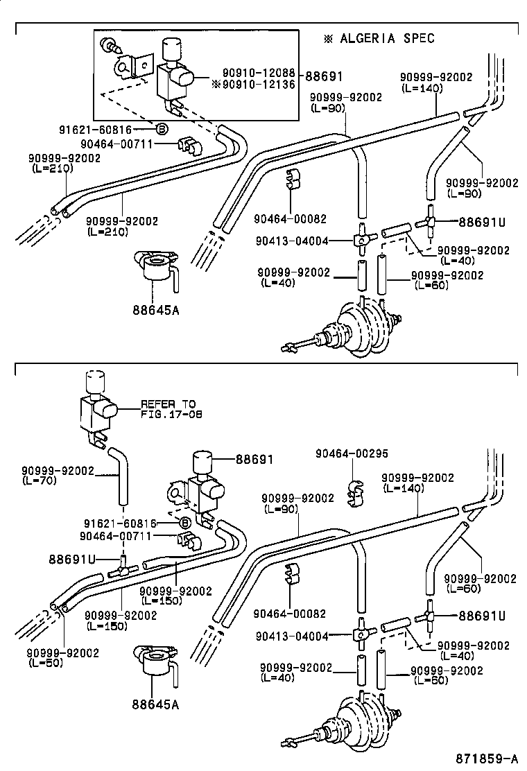 88031-36070 ACTUATOR SET, IDLE-UP product image