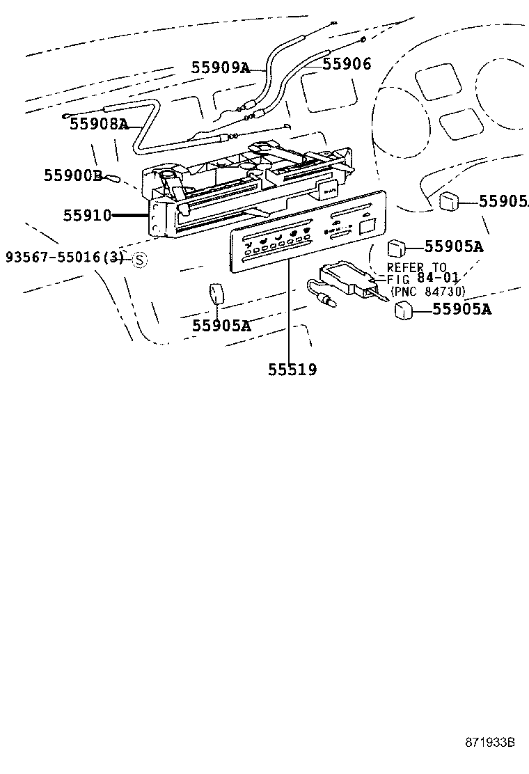 55844-42010 DUCT, HEATER TO REGISTER, NO.2 product image