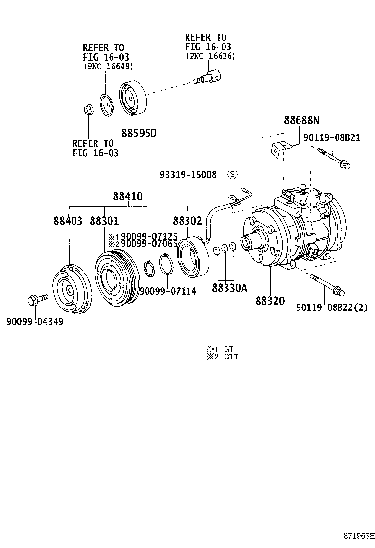 88320-21070 COMPRESSOR ASSY, COOLER product image