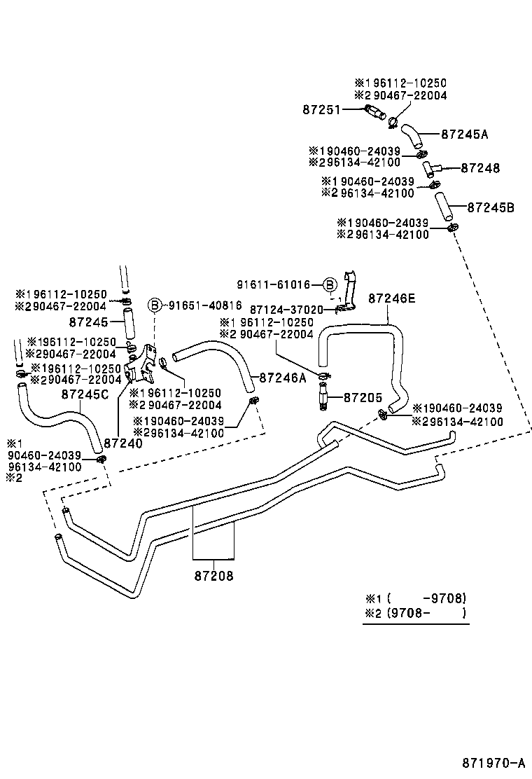 87248-89135 JOINT OR UNION, FRONT HEATER HOSE THROUGH OR INLET VALVE product image