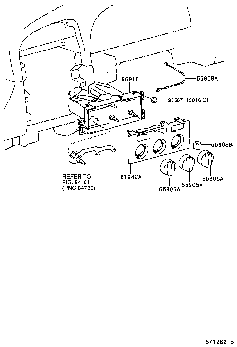 55844-05030 DUCT, HEATER TO REGISTER, NO.2 product image