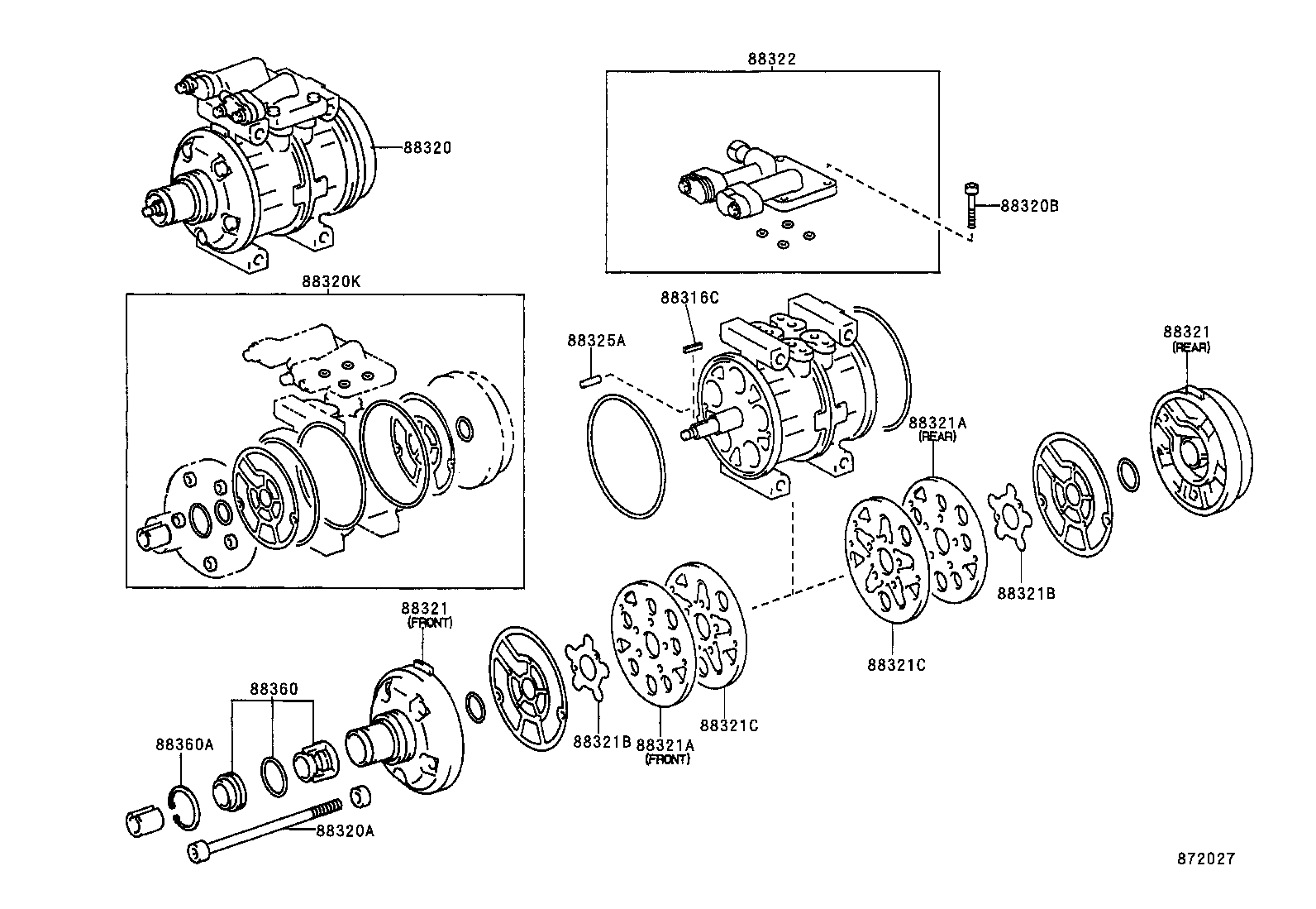 90099-10015 BEARING (FOR COOLER IDLE PULLEY) product image