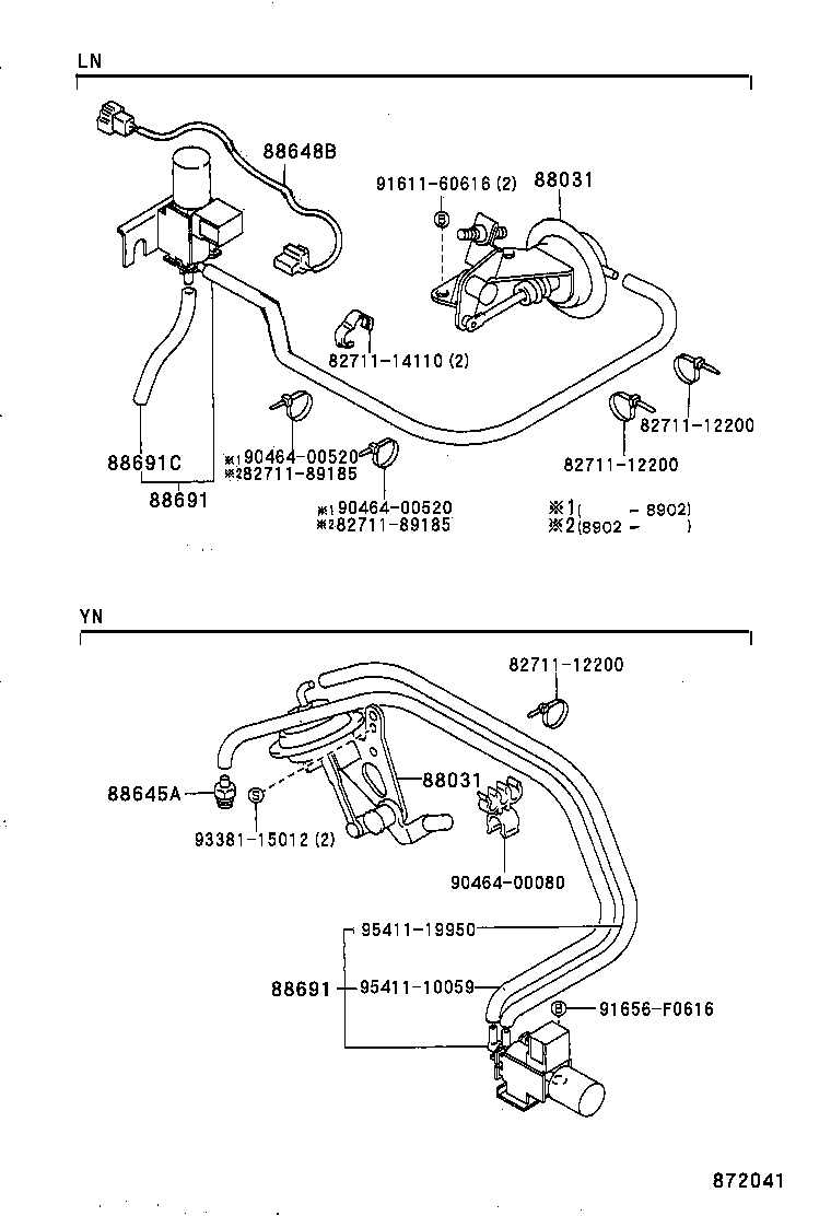 88648-35010 WIRING, COOLER, NO.1 product image