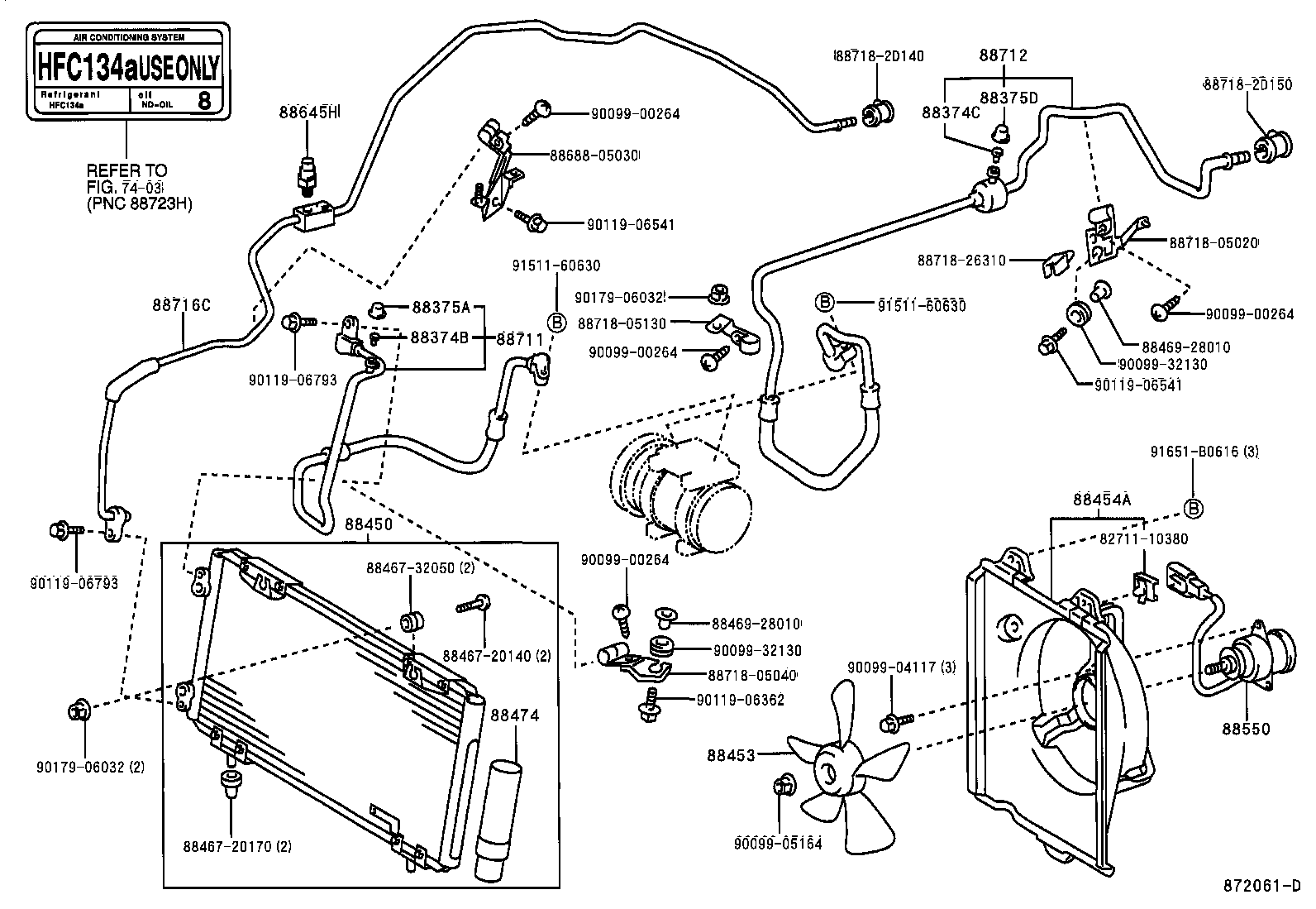 16363-27010 MOTOR ASSY, BLOWER (FOR CONDENSER) product image