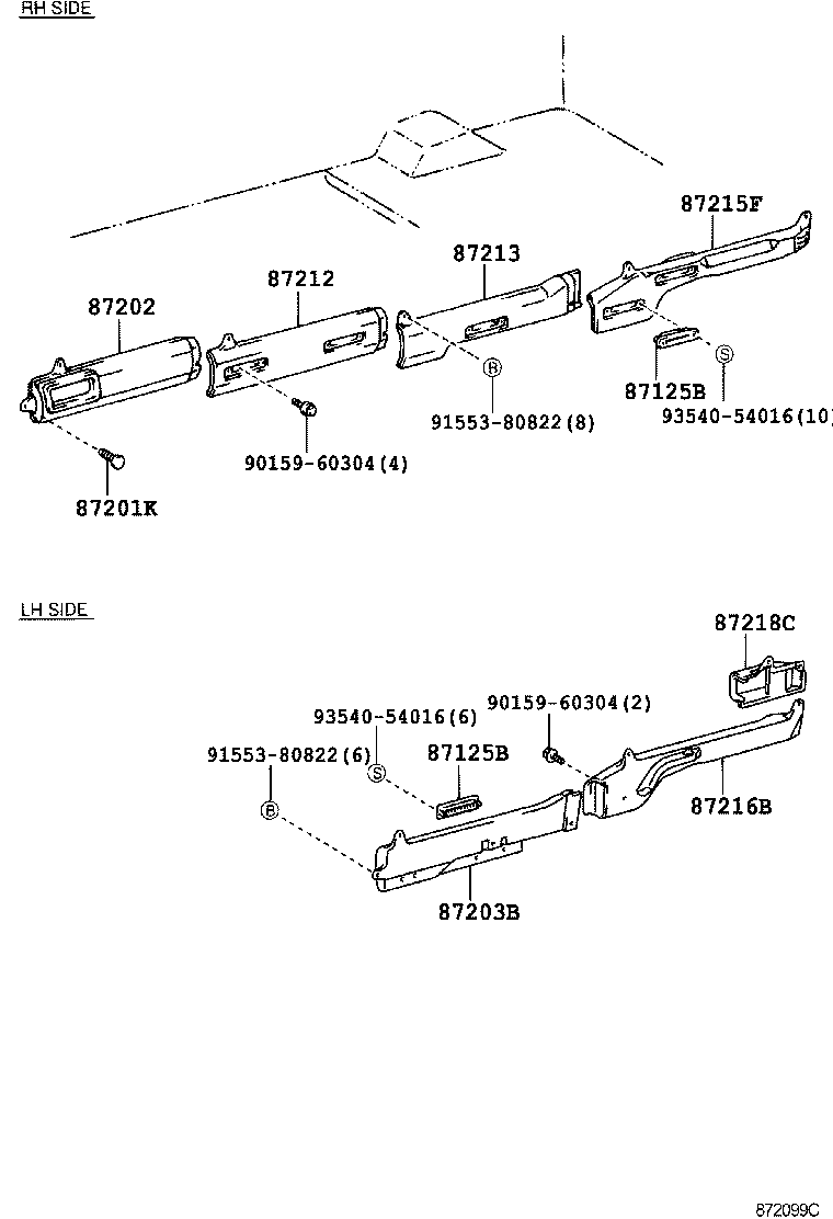 55907-36100 CABLE SUB-ASSY, WATER VALVE CONTROL product image