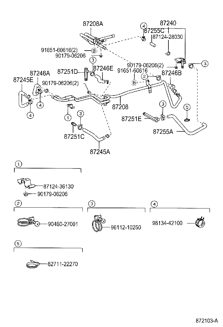 87240-36110 VALVE ASSY, HEATER WATER product image