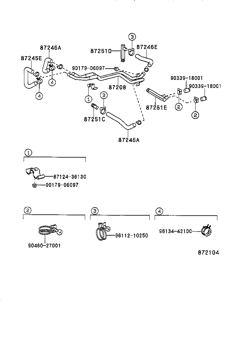 87240-36110 VALVE ASSY, HEATER WATER product image