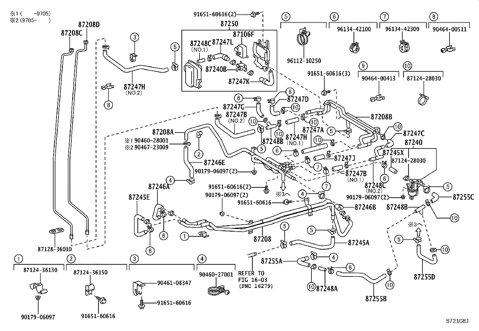 87240-36110 VALVE ASSY, HEATER WATER product image