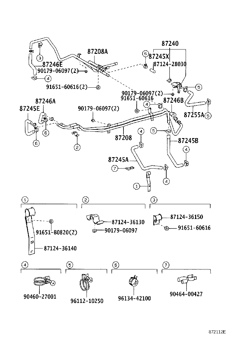 87240-36110 VALVE ASSY, HEATER WATER product image