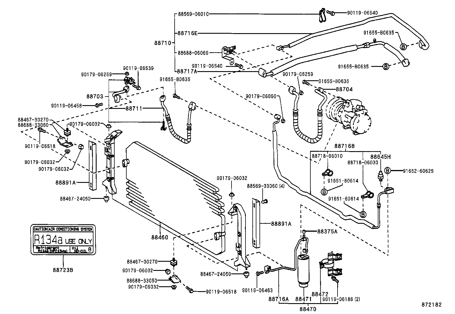88703-06050 HOSE SUB-ASSY, DISCHARGE product image