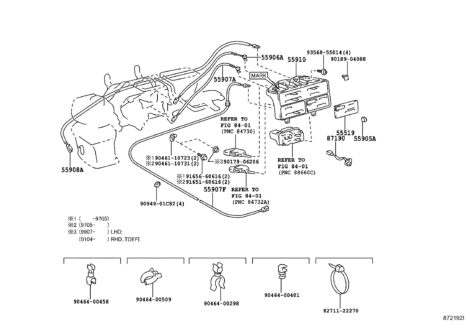 55085-36010 DUCT SUB-ASSY, HEATER TO REGISTER, NO.2 product image