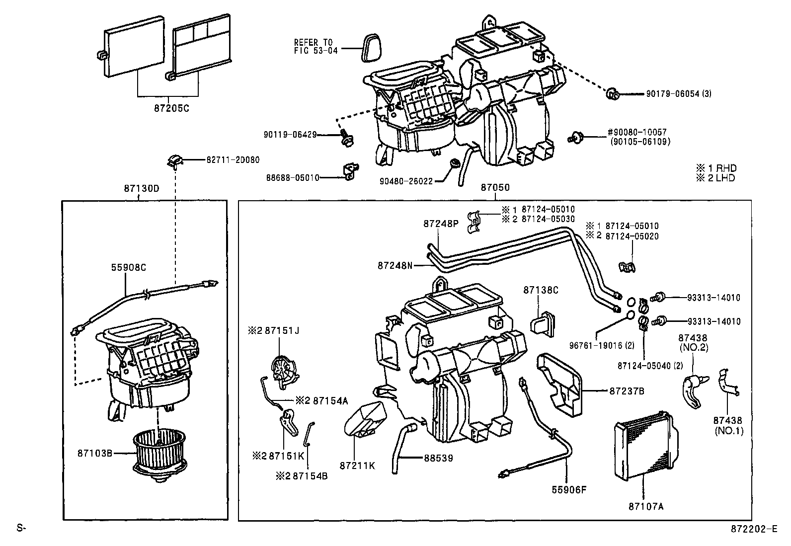 87050-05620 RADIATOR ASSY, AIR CONDITIONER product image