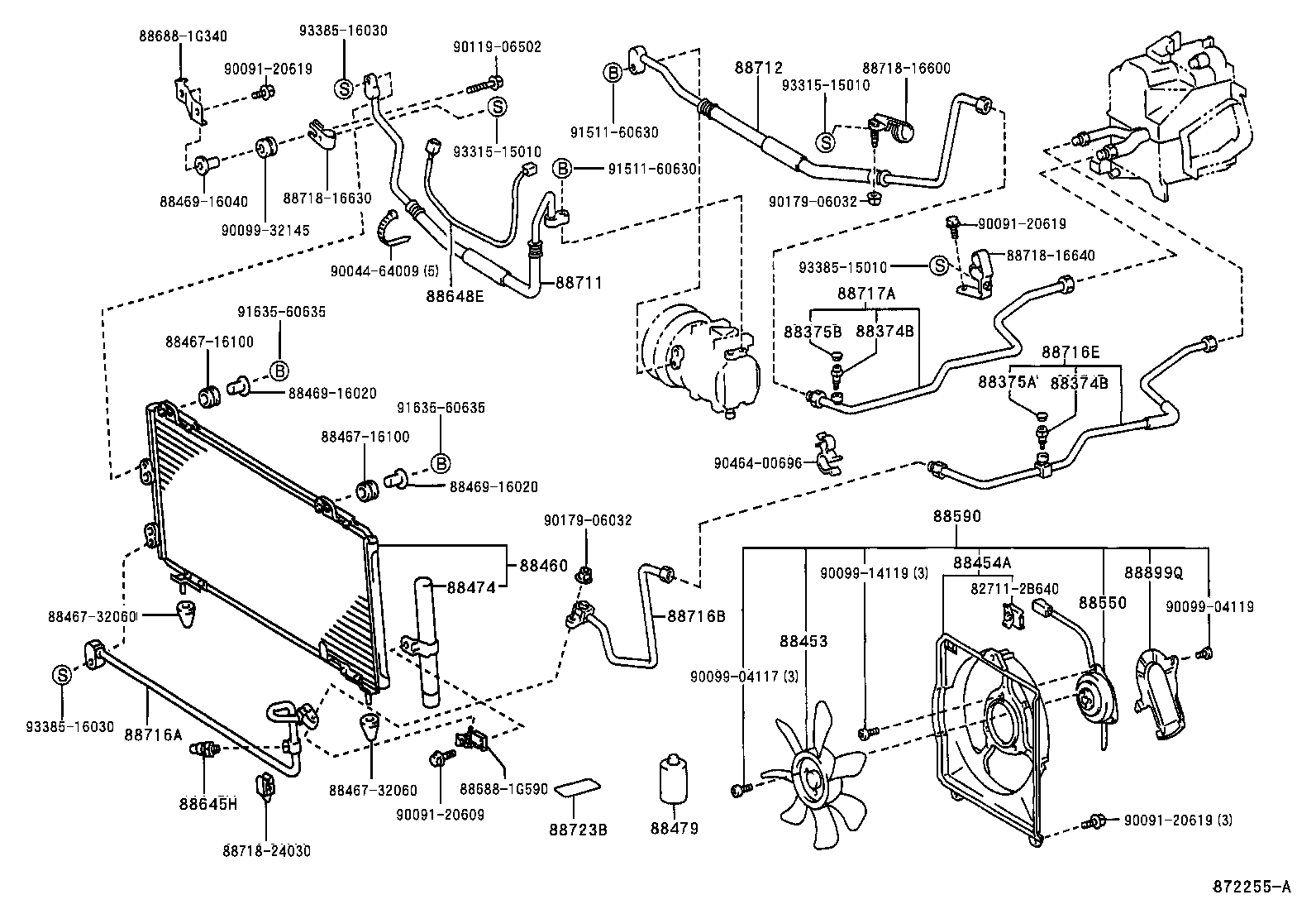 88648-16320 WIRING, COOLER product image