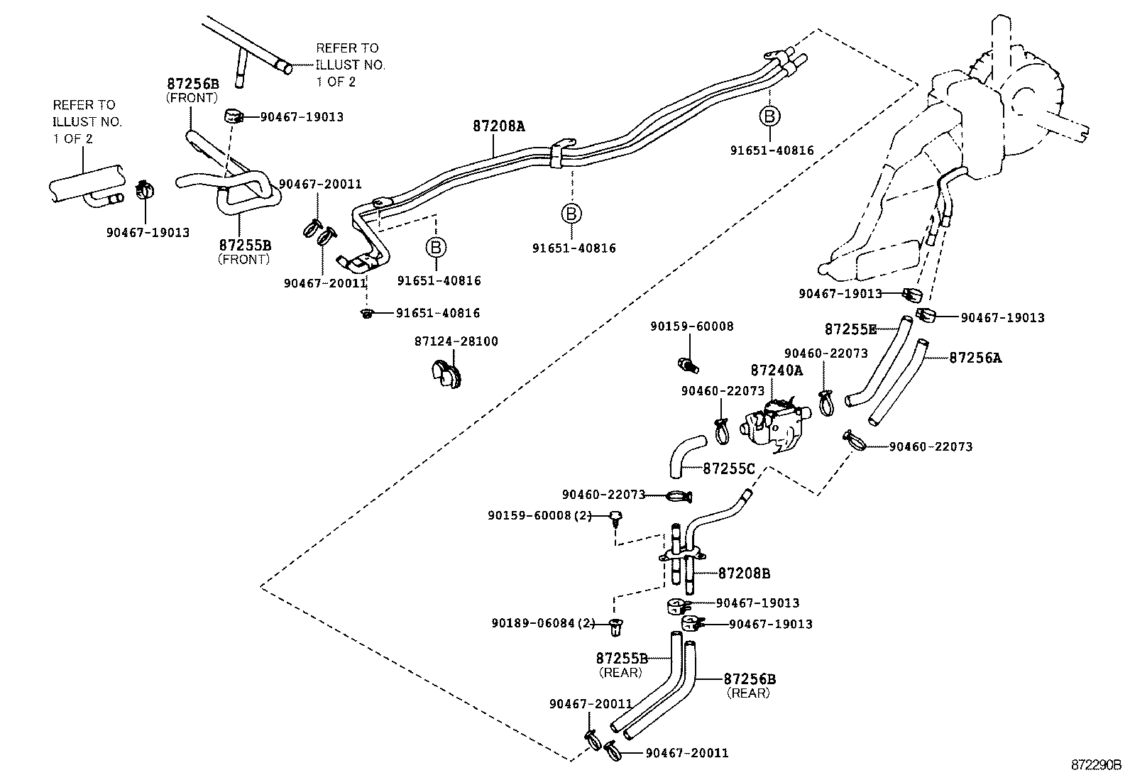 87240-28080 VALVE ASSY, HEATER WATER product image