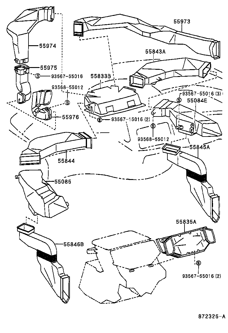 55076-28020 NET SUB-ASSY, AIR DUCT product image