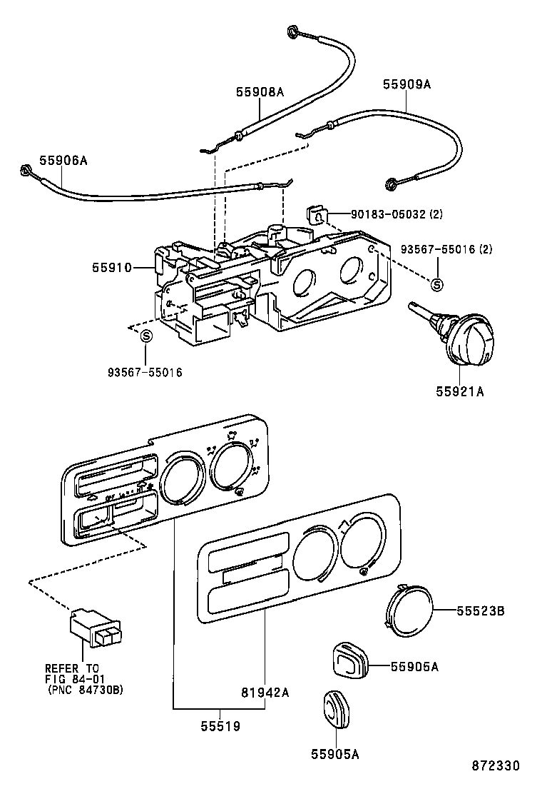 55844-10100 DUCT, HEATER TO REGISTER, NO.2 product image