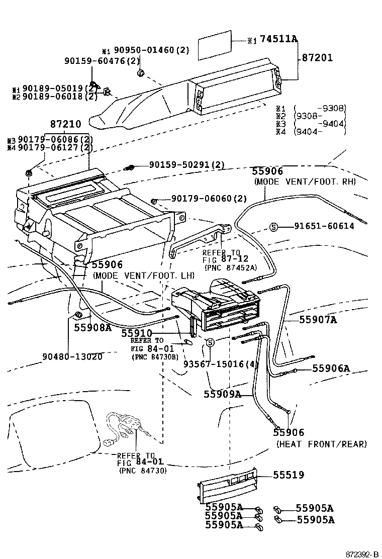 55076-28020 NET SUB-ASSY, AIR DUCT product image