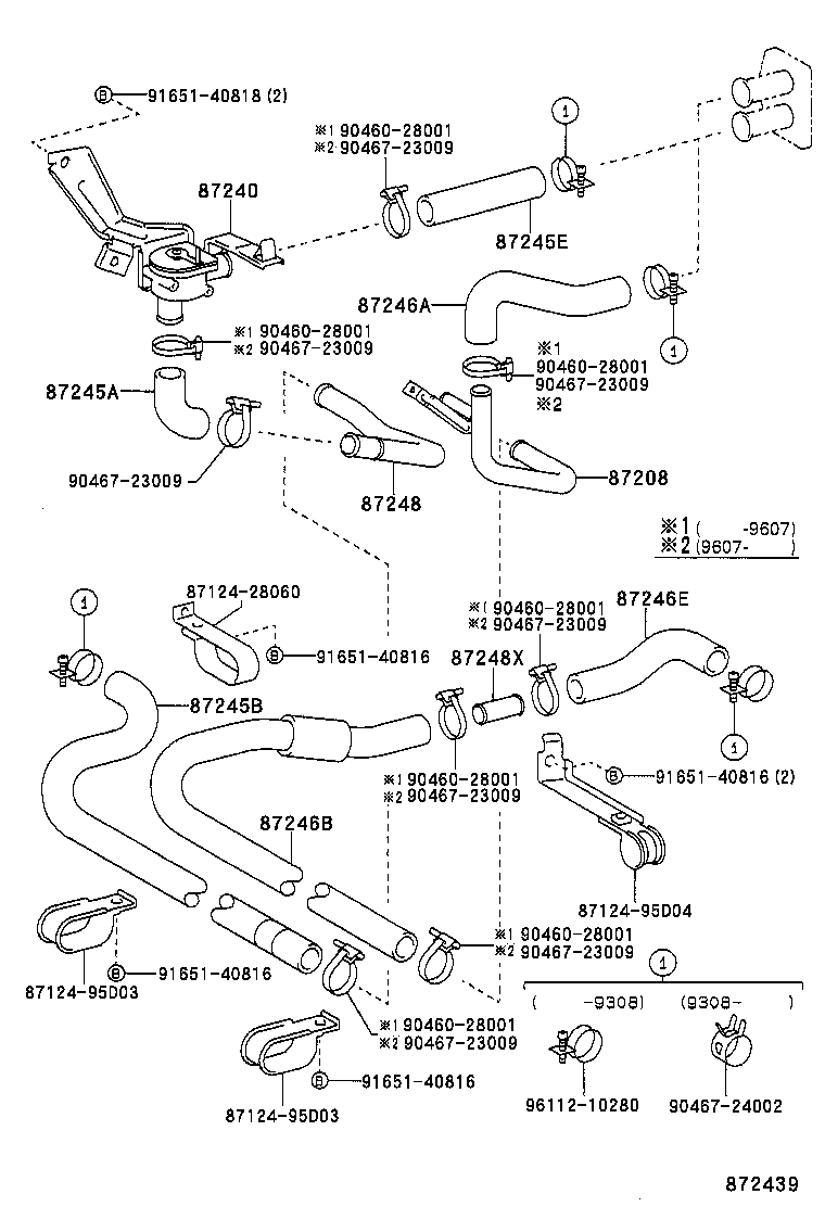87240-28070 VALVE ASSY, HEATER WATER product image