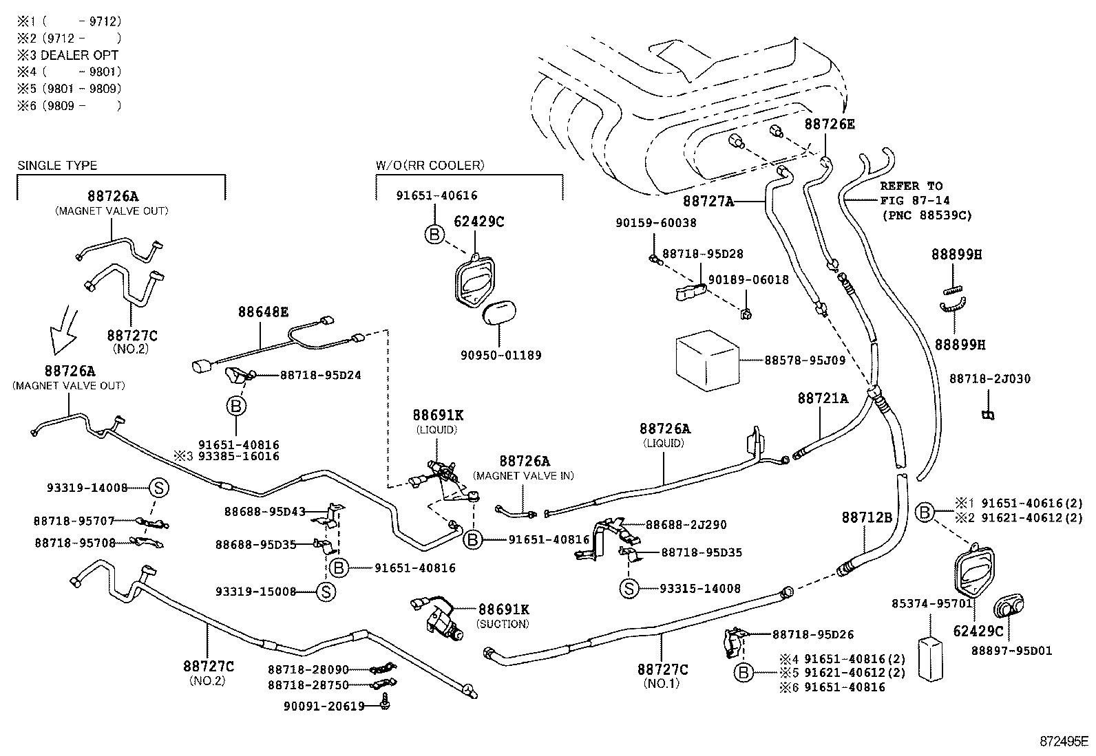 88461-28080 CORE, COOLER CONDENSER product image