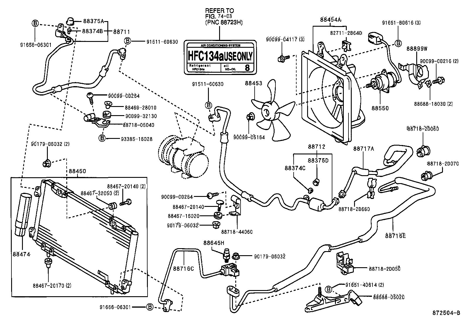 16363-27010 MOTOR ASSY, BLOWER (FOR CONDENSER) product image