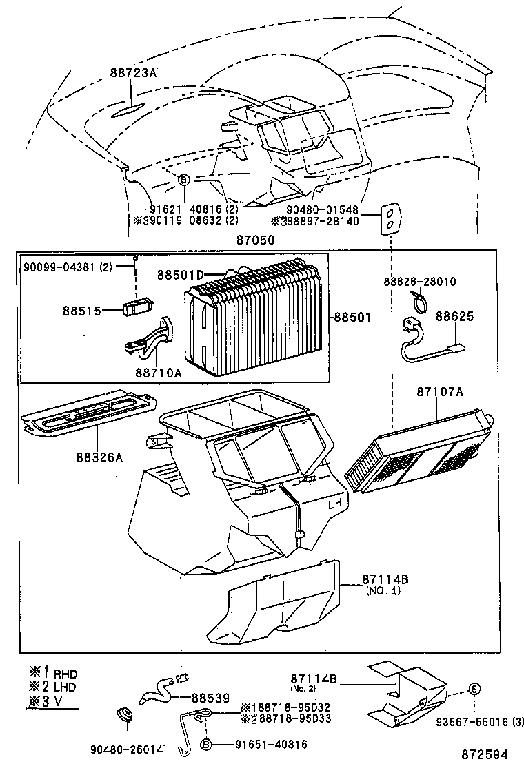 88515-28050 VALVE, REAR COOLING UNIT EXPANSION product image