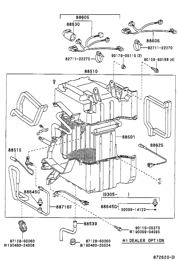 88515-60040 VALVE, COOLER EXPANSION product image