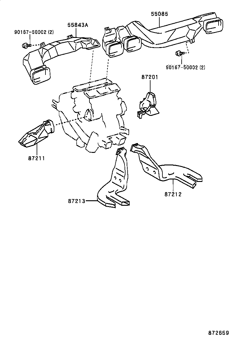 88650-33270 COMPUTER ASSY, AIR CONDITIONER product image
