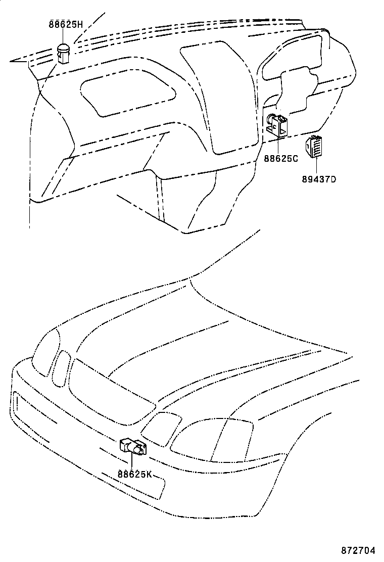 55902-44090 CONTROL SUB-ASSY, HEATER product image